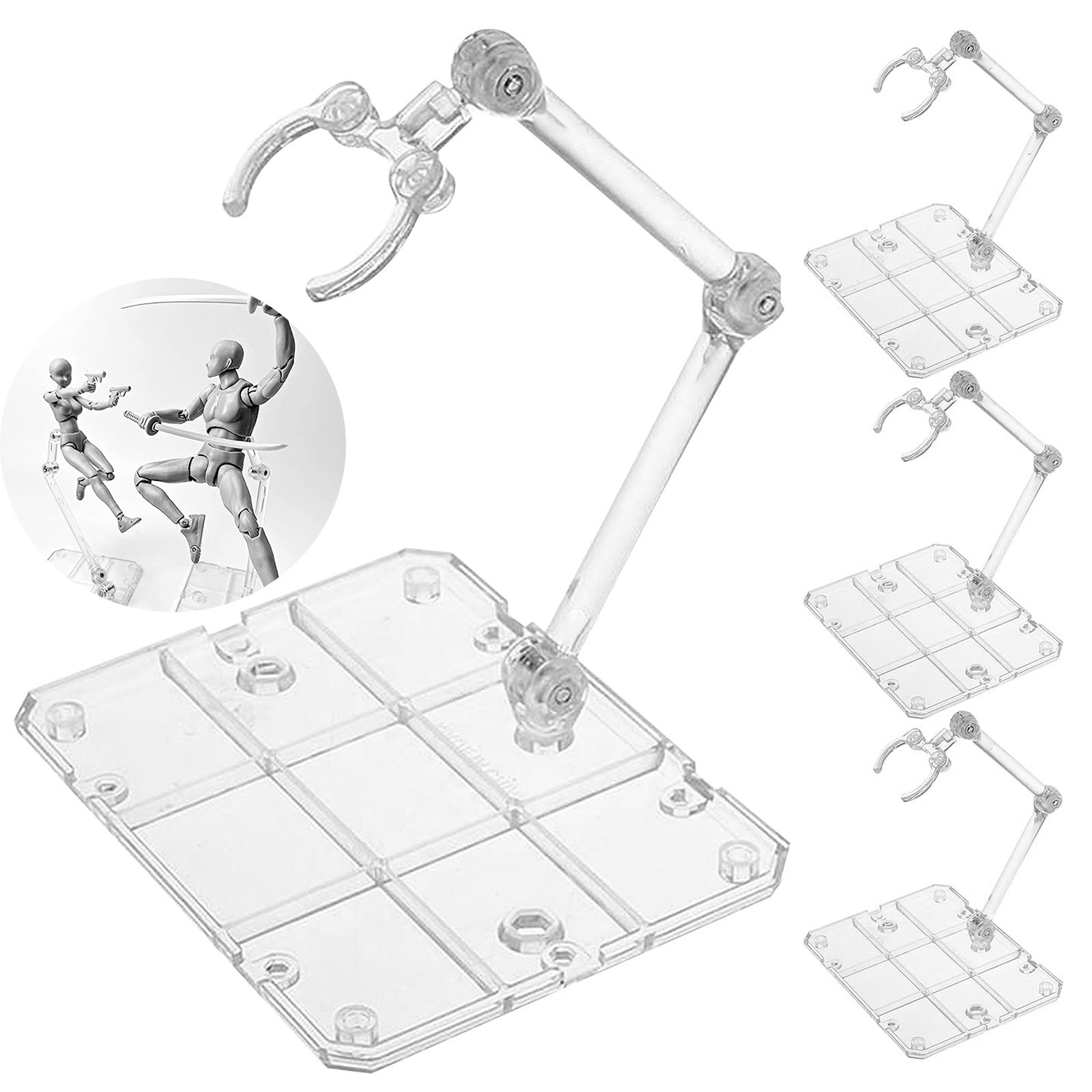 Clear Action Figure Stand,Asse - Action Figure Stand review and price