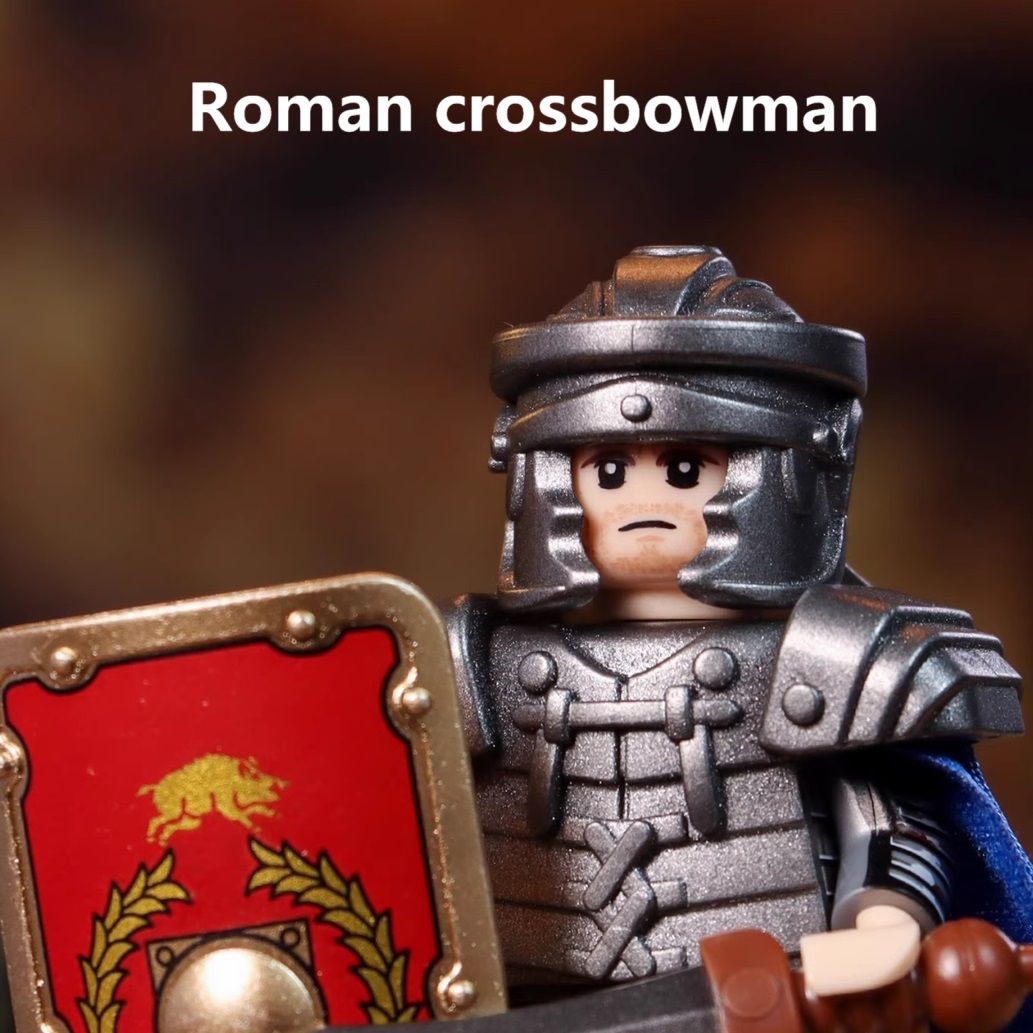 Roman Empire Legion Reigns Bui - Lego Minifigure Holder review and price